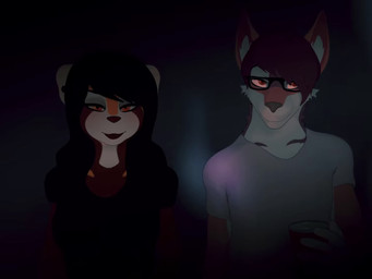 5_fingers 5_toes all_fours anthro anthro_on_anthro anthro_penetrated anthro_penetrating anthro_penetrating_anthro areola arm_tuft balls bedroom_eyes beverage black_areola black_claws black_clothing black_collar black_eyebrows black_finger_claws black_hair black_nipples black_nose black_topwear blinking blonde_eyebrows blonde_hair blue_clothing blue_topwear bodily_fluids breasts brown_body brown_breasts brown_ears brown_eyes brown_fur brown_nose brown_tail butt ceiling_lamp cheek_tuft chest_tuft claws clothed clothed_anthro clothed_female clothed_male clothed_to_nude clothing collar collar_tag container cum cum_in_hair cum_in_mouth cum_inside cum_on_breasts cum_on_face cum_on_head cum_on_tongue cumshot cup dialogue dipstick_tail double_handjob ear_piercing ear_ring ejaculation erection eyebrows eyelashes eyeshadow eyewear eyewear_only face_fucking facial_tuft fade_out fade_to_black feet fellatio female female_anthro female_penetrated finger_claws fingers from_behind_position fur genital_fluids genitals glans glasses glasses_only grey_clothing grey_topwear group group_sex hair hair_over_eye half-closed_eyes hand_on_head hand_on_hip hand_on_leg hand_on_tail handjob handjob_while_penetrated handjob_while_sucking hands_on_hips hands_on_legs hip_grab holding_beverage holding_container holding_cup holding_object humanoid_genitalia humanoid_penis inner_ear_fluff inside irrumatio kneeling kneeling_oral_position lamp leg_grab long_hair looking_at_another looking_at_another's_penis looking_at_genitalia looking_at_partner looking_at_partner's_penis looking_at_penis looking_down looking_down_at_another looking_down_at_partner looking_pleasured looking_up looking_up_at_another looking_up_at_partner makeup male male/female male_anthro male_penetrating male_penetrating_female markings masturbation mmf mmf_threesome moan multicolored_body multicolored_ears multicolored_fur multicolored_tail multiple_angles multiple_positions music narrowed_eyes navel nipples nude nude_female nude_male open_clothing open_mouth open_topwear oral oral_penetration orange_body orange_ears orange_fur orange_tail orgasm party penetration penile penile_masturbation penile_penetration penis penis_in_mouth penis_in_vagina piercing pink_inner_ear pink_penis pupils purple_body purple_ears purple_eyebrows purple_eyeshadow purple_fur purple_hair purple_nose red_body red_eyes red_fur ring_piercing seductive sex smile spitroast spread_legs spreading standing striped_body striped_fur striped_markings striped_tail stripes tail tail_grab tail_markings tail_motion tailwag teeth threesome toes tongue tongue_out topwear trio tuft vaginal vaginal_penetration vein wearing_glasses white_balls white_body white_ears white_fur white_inner_ear_fluff yellow_eyes kabangeh radiohead dean_(drako1997) jack-jackal_(character) may_sanderson ailurid border_collie canid canine canis collie domestic_dog herding_dog jackal mammal pastoral_dog red_panda sheepdog 2026 3d_(artwork) 3d_animation 4:3 animated background_music digital_media_(artwork) english_audio long_playtime sound video voice_acted