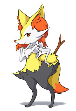 3_toes ambiguous_anthro ambiguous_gender anthro arm_tuft biped black_body black_fur cheek_tuft chest_tuft closed_smile digitigrade dipstick_tail eyelashes facial_tuft featureless_chest featureless_crotch feet flat_chested front_view fur hair hair_down hand_in_hair hand_on_hip hip_tuft inner_ear_fluff looking_at_viewer markings mouth_closed multicolored_body multicolored_fur multicolored_tail nude_ambiguous nude_anthro object_in_tail orange_body orange_fur orange_inner_ear_fluff orange_tail_tip pointy_ears prick_ears shoulder_tuft simple_background smile solo standing stick stick_in_tail tail tail_markings tapering_snout three-quarter_view toes touching_hair tuft two_tone_tail white_background white_body white_fur yellow_body yellow_fur yellow_tail renbxn nintendo pokemon braixen canid generation_6_pokemon mammal pokemon_(species) 2026 cel_shading colored digital_drawing_(artwork) digital_media_(artwork) english_description full-length_portrait hi_res portrait shaded