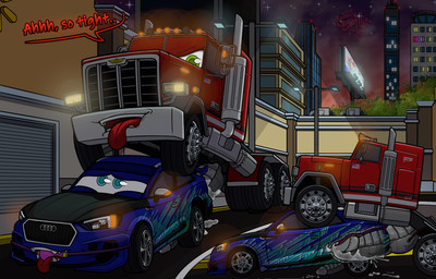 anal anal_orgasm anal_penetration animal_genitalia animal_penis ball_gag billboard blue_eyes bodily_fluids building canine_genitalia canine_penis car cruising cum cum_in_ass cum_inside cum_while_penetrated cumshot detailed_background duo ejaculation erection gag gagged genital_fluids genitals green_eyes hands-free inside_car inside_vehicle internal knot looking_pleasured machine male male/male male_on_bottom male_on_top male_penetrated male_penetrating male_penetrating_male night not_furry on_bottom on_top open_mouth orgasm outside outside_sex parking_lot penetration penile penis public sex size_difference smile speech_bubble star street submissive text tire tongue tongue_out vehicle vehicle_penetrated carsphilic audi peterbilt volkswagen_group walmart dire_car dire_machine dire_vehicle living_car living_machine living_vehicle digital_media_(artwork) english_description english_text hi_res