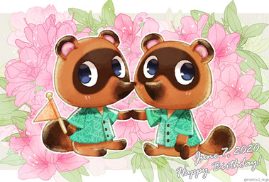 anthro blush brown_body brown_fur chibi clothing duo fur kemono shirt sitting slightly_chubby topwear hellox2 animal_crossing nintendo timmy_nook tommy_nook canid canine mammal raccoon_dog tanuki 2020 brother_(lore) brothers_(lore) sibling_(lore) twins_(lore)