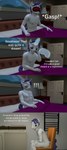 anthro anthrofied appliance bed bed_sheet bedding blindfold blue_eyes chair crossgender detailed_background dialogue door exclamation_point eyebrows eyemask eyewear ftm_crossgender furniture hair horn inside laundry_machine magic male mask nipples nude pupils purple_hair sitting sleep_mask solo text washing_machine white_body papadragon69 friendship_is_magic hasbro my_little_pony mythology rarity_(mlp) equid equine mammal mythological_creature mythological_equine unicorn 3d_(artwork) absurd_res comic digital_media_(artwork) hi_res
