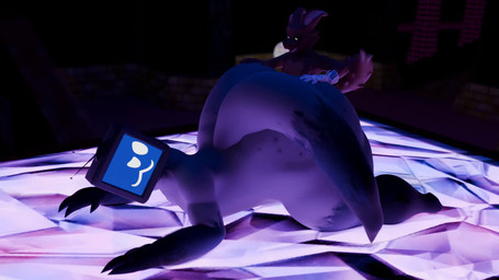 andromorph anthro big_butt butt doggystyle duo electronics for_a_head from_behind_position gradient_arms gradient_body gradient_legs gradient_tail intersex intersex/male knot machine male male/male screen screen_face sex tapering_tail television bacility triata beep_(bacility) android canid canine canis coyote humanoid mammal object_head robot robot_humanoid screen_head tv_head 3d_(artwork) 3d_animation animated digital_media_(artwork) short_playtime sound tagme webm