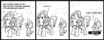 awkward boing clothing cutie_mark dialogue duo fashion_saddle female feral heart_symbol horn innuendo male saddle stare tail text madmax friendship_is_magic hasbro my_little_pony mythology rarity_(mlp) spike_(mlp) dragon equid equine mammal mythological_creature mythological_equine mythological_scalie scalie unicorn black_and_white comic digital_drawing_(artwork) digital_media_(artwork) english_text monochrome reaction_image