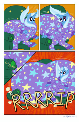 anthro big_butt blue_body blue_fur blue_hair butt butt_expansion chair clothed clothing expansion female fur furniture hair horn huge_butt hyper hyper_butt multicolored_hair purple_eyes solo stuck swelling thick_thighs two_tone_hair wide_hips year necrofeline friendship_is_magic hasbro my_little_pony mythology trixie_(mlp) equid equine mammal mythological_creature mythological_equine unicorn 2014 hi_res signature