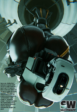big_breasts big_butt bottom_heavy breasts butt curvy_figure dialogue female logo looking_at_viewer machine solo suspension text voluptuous voluptuous_female snippwapp likkezg_(modeler) portal_(series) valve glados robot 3d_(artwork) absurd_res artist_logo blender_(artwork) blender_cycles_(artwork) digital_media_(artwork) english_text hi_res