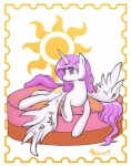 alternate_color cutie_mark feathered_wings feathers female feral hair horn pink_eyes pink_hair princess quadruped royalty solo tail white_body white_feathers wings xenosaga428 牧羊犬 friendship_is_magic hasbro my_little_pony mythology princess_celestia_(mlp) equid equine mammal mythological_creature mythological_equine winged_unicorn 2012 hi_res