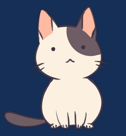ambiguous_gender black_body blinking dot_eyes feral mouth_closed paws quadruped simple_eyes solo tail whiskers white_body flavia-elric domestic_cat felid feline felis mammal 2020 animated animated_gif digital_media_(artwork) short_playtime