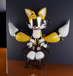 arms_tied ball_gag bdsm bound fur gag hands_tied legs_tied male orange_body orange_fur sensory_deprivation solo tail tail_tied trapped young smpthehedgehog sega sonic_the_hedgehog_(series) miles_prower canid canine fox mammal 3d_(artwork) absurd_res digital_media_(artwork) hi_res