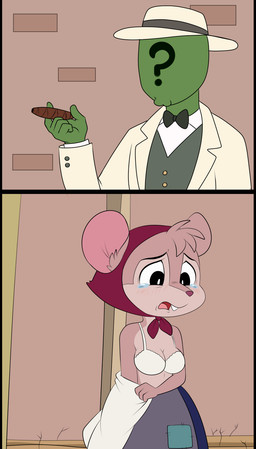 anthro big_breasts big_ears blackmail bodily_fluids bra breasts brown_body brown_fur clothing crying duo female forced fur imminent_rape imminent_sex male male/female sad tears underwear undressing lonbluewolf family_guy infinitum_recycling anon armando's_wife_(family_guy) human mammal mouse murid murine rodent comic hi_res mother_(lore) parent_(lore)