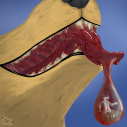 anthro blood blood_drop blood_from_mouth blood_in_mouth blood_on_mouth blood_string bodily_fluids dripping drooling drooling_on_partner drooling_tongue drowning_in_goo duo enjoying extreme_size_difference imminent_vore macro male male/male micro naughty_face nude open_mouth oral_vore saliva saliva_drip saliva_on_tongue saliva_string size_difference snot sticky swimming tongue tongue_out vore stinkycoyote canid canine canis mammal murid murine rat rodent wolf 1:1 absurd_res hi_res