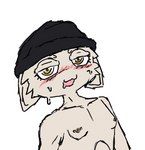 :3 aroused beanie bodily_fluids breasts clothing drooling female flat_chested hat headgear headwear in_heat nipple_piercing nipples nude open_:3 piercing saliva solo sweat sweatdrop depikt epic_games fortnite cloud_nine_(fortnite) meow_skulls felid feline felis mammal hi_res