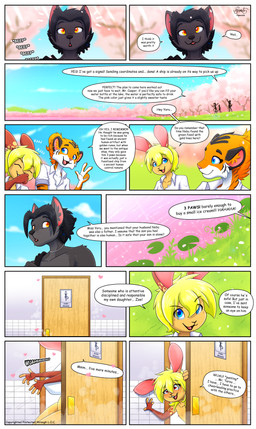 4_fingers anthro black_body black_fur blue_eyes blush breasts cherry_blossom clothed clothing day detailed_background ear_piercing ear_ring female fingers flat_chested flower fur grass group light male nature nature_background nude orange_body orange_fur piercing plant prunus_(flower) red_eyes ring_piercing shower_room small_breasts sunlight text water yellow_body yellow_eyes yellow_fur young young_anthro young_female piporete george_heartfields mrs._yorushika zoe_heartfields canid canine canis felid feline lagomorph leporid mammal pantherine rabbit tiger wolf 2026 absurd_res comic digital_drawing_(artwork) digital_media_(artwork) digital_painting_(artwork) english_text hi_res painting_(artwork) right_to_left signature daughter_(lore) father_(lore) parent_(lore)