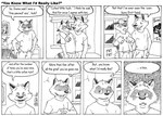 anthro blush butt butt_grab dialogue duo hand_on_butt male male/male molestation text leafdog closet_coon kaiketsu_zorori nintendo star_fox aiden_harris colin_young fox_mccloud zorori canid canine fox mammal procyonid raccoon 2005 comic english_text monochrome