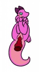 anthro blue_eyes blush dildo female genitals horn knot knotted_dildo nude penetration pussy sex_toy simple_background solo vaginal vaginal_penetration trout_(artist) spaffy kobold mammal reptile scalie 2016 aliasing digital_media_(artwork)