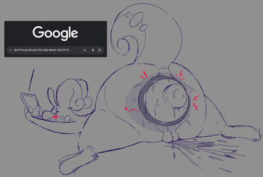 anal anal_penetration anthro anus blush bodily_fluids buttplug buttplug_in_ass buttplug_insertion electronics female genital_fluids genitals lying object_in_ass on_front painal penetration phone plug_(sex_toy) plug_insertion sex_toy sex_toy_in_ass sex_toy_insertion solo tail uncomfortable vaginal_fluids vulva worried_look ikakins google google_search mythology nintendo pokemon dragon generation_6_pokemon goodra mythological_creature mythological_scalie pokemon_(species) scalie sketch