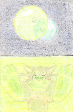 3_fingers 3_toes anthro bodily_fluids bubble earth fangs featureless_crotch feet female fingers fur hair imminent_popping inflation lying membrane_(anatomy) membranous_wings multicolored_body multicolored_fur on_back open_mouth orange_body orange_fur orange_hair pawpads planet planet_sized snot snot_bubble solo tail teeth toes two_tone_body two_tone_fur white_body white_fur wings darcell1291 dust:_an_elysian_tail fidget_(elysian_tail) bat mammal nimbat 2015