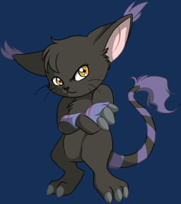 ambiguous_gender anthro biped clothing crossed_arms ear_tuft frown fur gloves grumpy handwear semi-anthro simple_background solo standing tail tail_tuft transparent_background tuft yellow_eyes tigryph bandai_namco digimon blackgatomon digimon_(species) felid mammal alpha_channel