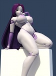 big_breasts breasts female machine not_furry simple_background solo idsaybucketsofart android humanoid robot lilly_(disambiguation) 3:4 3d_(artwork) digital_media_(artwork)