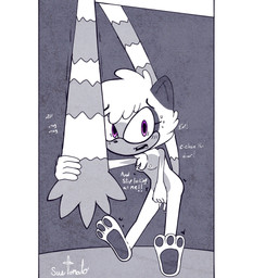 anthro areola bodily_fluids breasts dialogue female female_anthro long_tail looking_at_viewer masturbation nipples nude open_mouth pawpads solo sweat sweatdrop tail teeth sussytomato idw_publishing sega sonic_the_hedgehog_(comics) sonic_the_hedgehog_(idw) sonic_the_hedgehog_(series) tangle_the_lemur lemur mammal primate ring-tailed_lemur strepsirrhine 1:1 hi_res