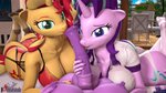16:9 3d_(artwork) animal_genitalia animal_penis anthro balls big_breasts bra breasts butt chair cleavage clothed clothing collaborative collaborative_fellatio collaborative_sex crossgender digital_media_(artwork) equestria_girls equid equine equine_genitalia equine_penis feet fellatio female first_person_view friendship_is_magic ftg_crossgender fti_crossgender furniture garter_belt garter_straps genitals group group_sex gynomorph gynomorph/female hand_on_penis hasbro hi_res holding_breast horn humanoid_feet intersex intersex/female licking looking_at_viewer lying mammal muhjob my_little_pony mythological_creature mythological_equine mythology nipples on_back oral panties penile penis penis_lick plantigrade sex starlight_glimmer_(mlp) sunset_shimmer_(eg) threesome toes tongue tongue_out trio twilight_sparkle_(mlp) underwear unicorn widescreen