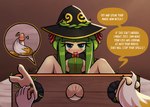 blush feet female foot_fetish genitals looking_at_viewer masturbation pussy restrained text tickling witch_costume howxu sega sonic_the_hedgehog_(series) sonic_x cosmo_the_seedrian miles_prower english_text