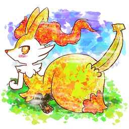 3_toes :o abstract_background all_fours ambiguous_anthro ambiguous_gender anthro arm_tuft banana big_tail biped black_body black_fur blush blush_lines cheek_tuft detailed_background digitigrade dipstick_tail facial_tuft feet flat_chested food fruit fur hindpaw hip_tuft inner_ear_fluff looking_at_viewer looking_back looking_back_at_viewer markings multicolored_body multicolored_fur nude nude_anthro nude_female object_in_tail open_mouth orange_body orange_eyes orange_fur orange_inner_ear_fluff orange_nose orange_tail_tip outside pawpads paws pink_pawpads plant pointy_ears prick_ears rear_view shoulder_tuft solo tail tail_markings tapering_snout three-quarter_view toes tuft two_tone_tail white_body white_fur yellow_body yellow_fur yellow_tail annyui0611 nintendo pokemon braixen canid generation_6_pokemon mammal pokemon_(species) 1:1 2021 colored digital_drawing_(artwork) digital_media_(artwork) full-length_portrait hi_res japanese_description portrait shaded
