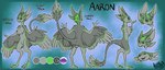 2022 3_fingers 3_toes 4_ears aaron_(avali) anthro avali avian biped blue_background character_name chest_tuft claws color_swatch countershade_feathers countershading digitigrade english_text feathered_wings feathers featureless_crotch feet fingers green_body green_ears green_eyes green_feathers green_scutes green_stripes green_tail_feathers grey_arms grey_body grey_chest grey_claws grey_ears grey_feathers grey_feet grey_head grey_inner_ear grey_inner_ear_fluff grey_legs grey_neck grey_sclera grey_tail grey_tail_feathers grey_tail_tuft grey_toes grey_torso grey_wings height hi_res information inner_ear_fluff long_ears long_neck male male_(lore) male_anthro measurements model_sheet multi_ear multicolored_body multicolored_feathers nude nude_anthro nude_male outline paws purple_insides purple_mouth scutes simple_background slightly_open_mouth slim solo species_name standing stripes tail tail_feathers tail_tuft teafinch teeth text thinking_pose toes tuft two_tone_body two_tone_feathers underfluffies watermark white_outline winged_arms wings