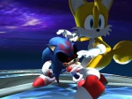 anthro blood blue_body blue_eyes blue_fur bodily_fluids clothing creepy duo evil_grin footwear fur gloves handwear male multi_tail red_eyes scary screencap shoes smile tail yellow_body yellow_fur unknown_artist creepypasta nintendo sega sonic.exe_(creepypasta) sonic_the_hedgehog_(series) super_smash_bros. miles_prower sonic.exe sonic_the_hedgehog canid canine eulipotyphlan fox hedgehog mammal 3d_(artwork) 4:3 digital_media_(artwork) grandfathered_content