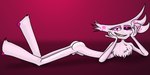 anthro butt nude pose sketchytheweasel hazbin_hotel angel_dust arthropod 2:1 hi_res pinup