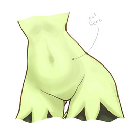 ambiguous_anthro ambiguous_gender anthro anthrofied arrow_sign belly biped butt butt_from_the_front cocked_hip directional_arrow faceless_ambiguous faceless_anthro faceless_character featureless_crotch fur green_body green_fur navel pokemorph simple_background solo standing text thick_thighs thigh_gap white_background additionalespeon333 nintendo pokemon felid feline generation_9_pokemon mammal meowscarada pokemon_(species) 1:1 2026 absurd_res artist_name colored digital_drawing_(artwork) digital_media_(artwork) hi_res shaded