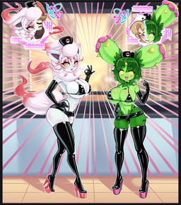 anthro armwear barcode barcode_tattoo big_breasts bikini bimbofication black_armwear black_bikini black_bottomwear black_clothing black_elbow_gloves black_gloves black_handwear black_latex black_legwear black_skirt black_swimwear black_thigh_boots black_thigh_highs black_thong black_underwear blush boots bottomwear breast_tattoo breasts camel_toe clothing duo elbow_gloves eyeshadow female fluffy fluffy_tail footwear fur gender_transformation gloves green_body handwear headgear headwear high_heeled_boots high_heels human_to_anthro human_to_humanoid intelligence_loss latex latex_armwear latex_bikini latex_boots latex_bottomwear latex_clothing latex_elbow_gloves latex_footwear latex_gloves latex_handwear latex_legwear latex_skirt latex_thigh_boots latex_thigh_highs latex_thong latex_underwear leg_tattoo legwear looking_at_viewer makeup microskirt miniskirt mtf_transformation multicolored_body multicolored_fur nipple_outline nurse_clothing nurse_headwear plant platform_footwear platform_heels red_body red_eyeshadow red_fur shoes skindentation skirt species_transformation swimwear tail tattoo text thigh_boots thigh_highs thong transformation two-piece_swimsuit two_tone_body two_tone_fur underwear white_body white_fur yellow_eyes bimboaudino healslut nintendo pokemon healslut_612 elemental_creature flora_fauna generation_5_pokemon generation_8_pokemon hisuian_form hisuian_zorua human humanoid mammal maractus pokemon_(species) pokemon_humanoid regional_form_(pokemon) absurd_res english_text hi_res