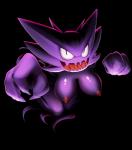 2015 2d_animation animated black_background blinking breasts claws elpatrixf female floating_hands generation_1_pokemon ghost ghost_tail grin haunter humanoid looking_at_viewer motion_tweening nintendo nipples not_furry nude open_mouth pokemon pokemon_(species) pokemorph short_playtime simple_background smile solo spirit