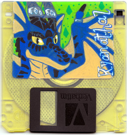anthro badge floppy_disk horn horn_jewelry jewelry male pupils slit_pupils solo wing_ring wings anubis_studios blizzard_entertainment european_mythology mythology warcraft kyanathal dracthyr dragon mythological_creature mythological_scalie scalie western_dragon absurd_res hi_res