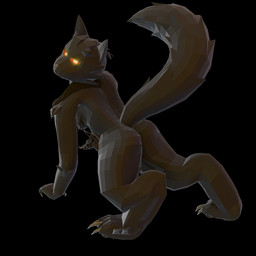 anthro claws digitigrade female genitals glowing glowing_eyes low_poly on_ground pose posing_nude rear_view solo comptnt-gooning kaiju_paradise roblox gootraxian panther_gootraxian 1:1 3d_(artwork) blender_(artwork) blender_eevee_(artwork) digital_media_(artwork) hi_res