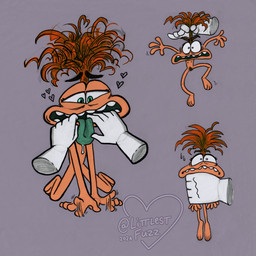 5_fingers all_fours biped bodily_fluids disembodied_hand drooling feet female finger_in_mouth fingers flat_chested green_eyes green_tongue hair heart_symbol lidded_eyes mouth_play multiple_poses nipples not_furry open_mouth orange_body orange_hair orange_skin paws pose pubes saliva simple_background skinny_female solo sweat sweatdrop tapping_fingers teeth tongue tongue_out littlestfuzz disney inside_out pixar anxiety_(inside_out) emotion_(inside_out) humanoid 2024 absurd_res hi_res pen_(artwork) traditional_media_(artwork)