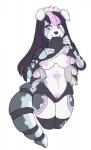 anthro breasts clothed clothing clothing_lift cybernetics dress dress_lift female genitals machine maid_uniform nipples pussy solo uniform infected-ellis annie_(pup-hime) android canid canine canis cyborg domestic_dog mammal robot digital_media_(artwork)