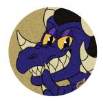 1:1 2017 blue_body blue_scales dragon grivik headshot_portrait icon may825 mythological_creature mythological_scalie mythology portrait scales scalie solo toony