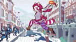 anthro blizzard_(weather) elemental_manipulation female fire fire_manipulation germany magic medieval medieval_clothing medieval_fantasy medieval_shield solo hrelterskrelter kohai_s_rosethorne ailurid felid mammal pantherine red_panda snow_leopard 16:9 absurd_res hi_res widescreen