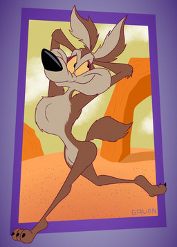 3_toes abstract_background anthro arm_tuft athletic athletic_anthro athletic_male back_tuft belly bent_leg big_butt biped black_eyes black_nose black_toe_claws brown_body brown_fur butt canyon chest_tuft claws cloud cloudy_sky curling_tail curling_toes curvy_figure desert elbow_tuft eyebrows feet fluffy fluffy_chest fluffy_tail fur glance grin grinning_at_viewer hands_behind_head head_tuft humanoid_feet humanoid_heel knee_tuft leg_tuft looking_at_viewer male multicolored_body multicolored_fur natural nude outdoor_nudity outside paws pecs plantigrade pose puffed_out_chest raised_heel ribs sand shadow shoulder_tuft skinny skinny_anthro skinny_male sky slim slim_anthro slim_male small_waist smile smiling_at_viewer smirk smirking_at_viewer smug smug_expression smug_face smug_grin social_nudity solo tail tan_belly tan_body tan_eyebrows tan_fur tasteful_nudity tiptoes toe_claws toes toony tuft two_tone_body two_tone_fur walking wasp_waist wide_hipped_anthro wide_hipped_male wide_hips yellow_sclera yellow_sky gavanzude looney_tunes warner_brothers wile_e._coyote canid canine canis coyote mammal 2026 alternate_version_at_paywall colored digital_drawing_(artwork) digital_media_(artwork) flat_colors hi_res pinup signature