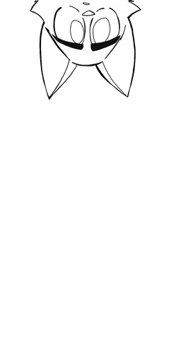 blinking ear_flick front_view looking_at_viewer male pointy_ears prick_ears simple_background solo upside_down white_background jouh canid canine fox mammal animated black_and_white digital_drawing_(artwork) digital_media_(artwork) frame_by_frame headshot_portrait hi_res line_art monochrome portrait