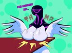 big_breasts black_body breasts female furniture huge_breasts purple_body simple_background solo table white_body theenchanter27 ben_10 cartoon_network chaquetrix fair_argument_(meme) alien alien_humanoid galvanic_mechamorph humanoid hi_res meme