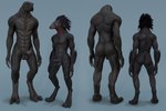 2_toes 3_toes 4_fingers abs anthro balls butt duo erection feet fingers genitals glans humanoid_genitalia humanoid_penis male muscular nude penis standing toes no-name-no-problem halo_(series) microsoft xbox_game_studios alien sangheili 3d_(artwork) digital_media_(artwork) hi_res