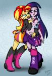 2013 areola blue_eyes blush breast_lick breasts equestria_girls erect_nipples eye_contact female grope hi_res human humanized killryde lesbian licking my_little_pony nipples open_mouth pubes purple_eyes pussy smile sunset_shimmer_(eg) tongue tongue_out twilight_sparkle_(eg) two_tone_hair
Rating: Explicit
Score: 20
User: Robinebra
Date: November 15, 2013