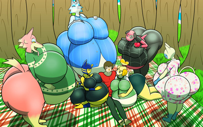 anthro belly big_belly big_breasts big_butt big_nipples breasts butt clothed clothed_anthro clothed_female clothed_human clothed_male clothing curvy_figure female female_anthro female_on_human grass group harem huge_belly huge_breasts huge_butt huge_hips huge_thighs human_on_anthro hyper hyper_belly hyper_breasts hyper_butt hyper_hips hyper_pregnancy hyper_thighs interspecies interspecies_pregnancy male male/female male_human male_on_anthro multiple_pregnancies nipples picnic plant pregnant pregnant_anthro pregnant_female slightly_chubby slightly_chubby_female thick_thighs tree voluptuous wide_hips jonhexelleirr animal_crossing nintendo ankha_(animal_crossing) cherry_(animal_crossing) freya_(animal_crossing) isabelle_(animal_crossing) mitzi_(animal_crossing) villager_(animal_crossing) whitney_(animal_crossing) canid canine canis domestic_cat domestic_dog felid feline felis human mammal wolf 16:10 absurd_res english_description hi_res widescreen