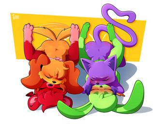 ambiguous_fluids anthro big_breasts biped black_nose bodily_fluids breasts cum cum_in_vagina cum_inside female french_kissing fur genital_fluids green_body green_fur group heart_jewelry heart_tail jewelry kissing long_tail male male/female moan necklace nipples orange_body orange_fur penetration pink_nipples pose purple_body purple_fur red_body red_fur tail tongue tongue_out vaginal vaginal_penetration bere_dolly_art bere_nsfw mob_entertainment poppy_playtime smiling_critters bobby_bearhug catnap_(poppy_playtime) dogday_(poppy_playtime) hoppy_hopscotch bear canid canine canis critters_(poppy_playtime) domestic_cat domestic_dog felid feline felis lagomorph leporid mammal rabbit ursine colored digital_drawing_(artwork) digital_media_(artwork) hi_res shaded