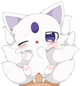 7_tails bestiality blush chibi duo female female_on_human female_penetrated feral feral_penetrated first_person_view forehead_gem fur gem genitals human_on_feral human_penetrating human_penetrating_female human_penetrating_feral human_pov humanoid_genitalia humanoid_penis interspecies kemono legs_up loli male male/female male_on_feral male_penetrating male_penetrating_female male_penetrating_feral male_pov multi_tail one_eye_closed pawpads penetrating_pov penetration penile penile_penetration penis penis_in_vagina purple_eyes sex simple_background tail vaginal vaginal_penetration vulva white_background white_body white_fur young young_female young_feral azuo asian_mythology east_asian_mythology japanese_mythology makemon mythology amber_(makemon) canid canine fox fox_spirit human mammal yokai hi_res