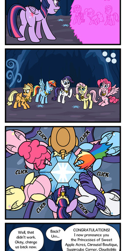2013 applejack_(mlp) blonde_hair blue_eyes box cave comic cowboy_hat crown cutie_mark dialog digitaldasherbot english_text equine fail female fluttershy_(mlp) freckles friendship_is_magic gold green_eyes hair hat horn horse keyhole mammal multi-colored_hair my_little_pony necklace pegasus pink_hair pinkie_pie_(mlp) pony purple_eyes purple_hair rainbow_dash_(mlp) rainbow_hair rarity_(mlp) text twilight_sparkle_(mlp) unicorn winged_unicorn wings
Rating: Safe
Score: 5
User: 2DUK
Date: November 29, 2013