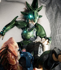 3_fingers animal_genitalia animal_penis anthro anthro_on_anthro armor bed brown_body brown_feathers clothed clothed_sex clothing duo exposed_crotch feather_hair feathered_crest feathers female female_penetrated fingers from_front_position full_armor furniture genitals hand_on_hand head_crest high-angle_view lying male male/female male_penetrating male_penetrating_female on_back on_bed penetration penile penile_penetration penis penis_in_vagina pseudo_hair quill_hair raised_leg sex vaginal vaginal_penetration vulva arceronth pickle_juice_(modeler) halo_(series) microsoft xbox_game_studios cor_zan t'loaki alien avian ibie'shan kig-yar scalie t'vaoan 3d_(artwork) digital_media_(artwork) hi_res