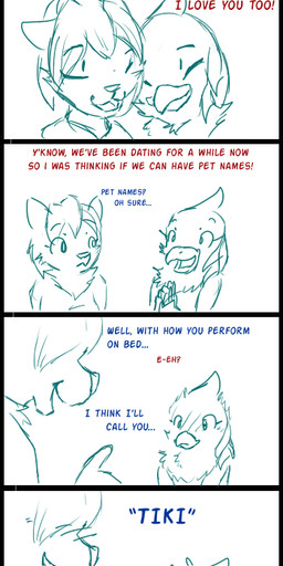 anthro avian blush breasts clothing comic cute dialogue feline female female/female fur humor mammal occidentalis sara_(occidentalis) tiki_(occidentalis)
Rating: Safe
Score: 8
User: Occidentalis
Date: January 21, 2015 anthro avian blush breasts clothing comic cute dialogue feline female female/female fur humor mammal occidentalis sara_(occidentalis) tiki_(occidentalis)
Rating: Safe
Score: 8
User: Occidentalis
Date: January 21, 2015