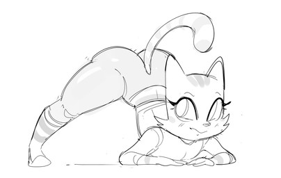 anthro arms_bent ass_up big_butt big_eyes big_iris biped blush blush_lines bottomwear butt butt_from_the_front cheek_tuft clothed clothed_anthro clothed_female clothing curved_eyebrows embarrassed extended_leg eyebrows eyelashes facial_markings facial_tuft female fingers footwear fully_clothed fully_clothed_anthro fully_clothed_female fur fur_tuft glistening glistening_bottomwear glistening_clothing glistening_pants head_markings iris jack-o'_pose long_eyelashes looking_at_viewer markings mature_anthro mature_female mouth_closed no_pupils pants plantigrade pointy_ears pose prick_ears shirt shoes slippers snout solo stretching striped_arms striped_body striped_face striped_fur striped_legs striped_markings striped_tail stripes tail tail_markings thick_thighs thin_eyebrows three-quarter_view topwear tuft yoga yoga_pants dbaru litterbox_comics fran_(litterbox_comics) domestic_cat felid feline felis mammal tabby_cat 2021 black_and_white digital_drawing_(artwork) digital_media_(artwork) full-length_portrait hi_res monochrome portrait sketch